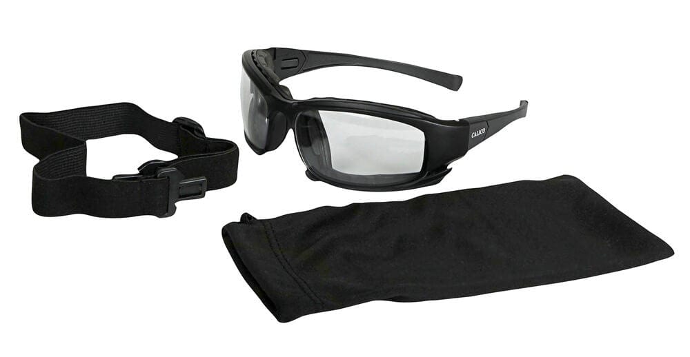 KleenGuard Calico Foam-Padded Safety Glasses with Clear Anti-Fog Lens 25672 - Kit