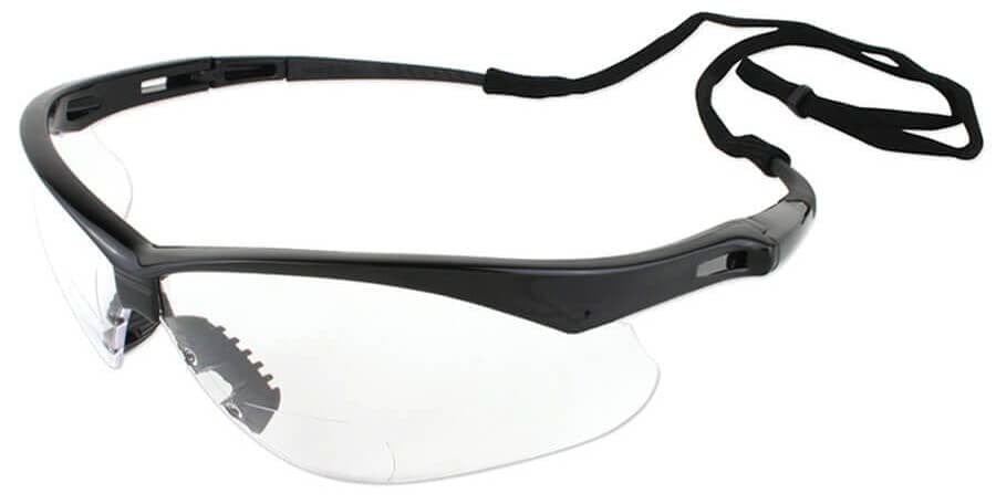 KleenGuard Nemesis Rx Readers Bifocal Safety Glasses With Clear Lens