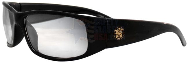 Smith & Wesson Elite Safety Glasses with Black Frame and Indoor/Outdoor Lens
