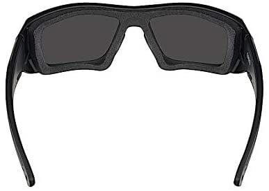 Wiley X Enzo Black Ops Safety Sunglasses Matte Black Frame Smoke Grey Lens CCENZ01 Inside