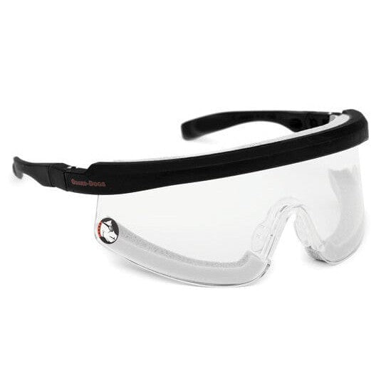 clear dog goggles Guard Dogs Purebred Safety Glasses High Heat Foam Clear Lens
