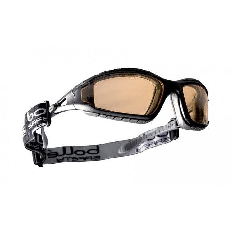 Bolle Tracker Safety Glasses Black Frame Twilight Anti-Fog Lenses 40088