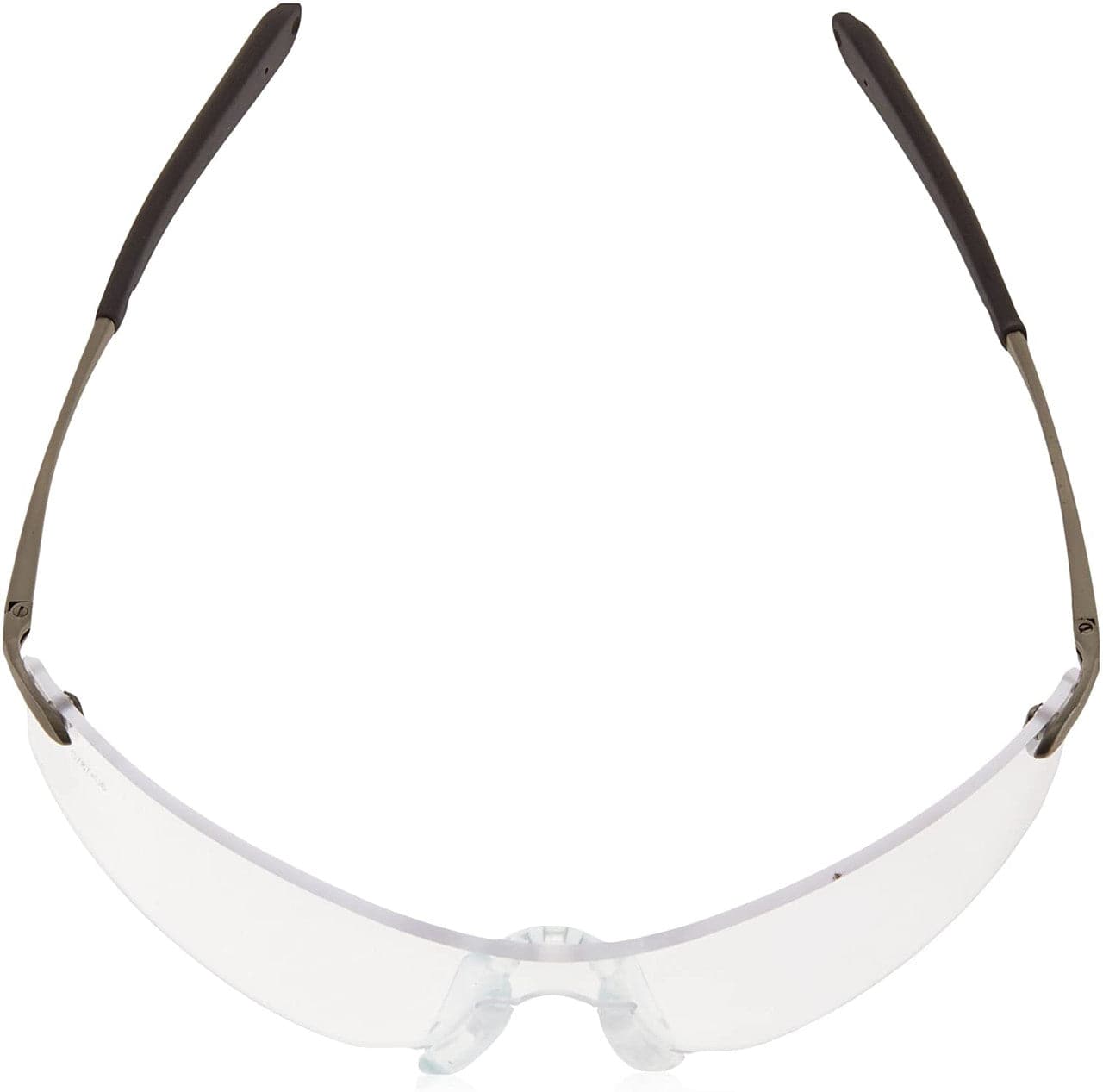 Crews Rubicon Safety Glasses with Clear Anti-Fog Lens T4110AF Top View