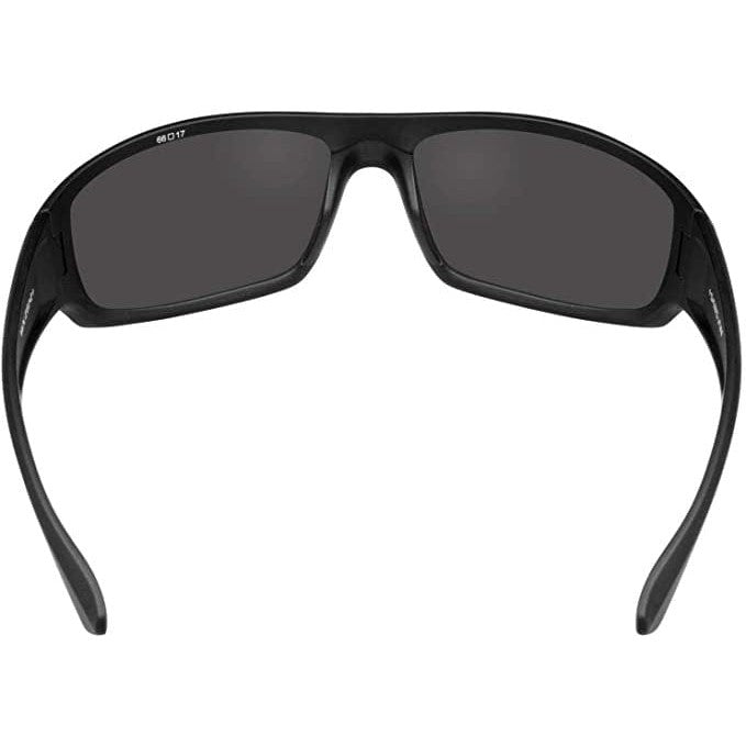 Wiley X Omega Safety Sunglasses Matte Black Frame Captivate Polarized Grey Lens ACOME08 Inside