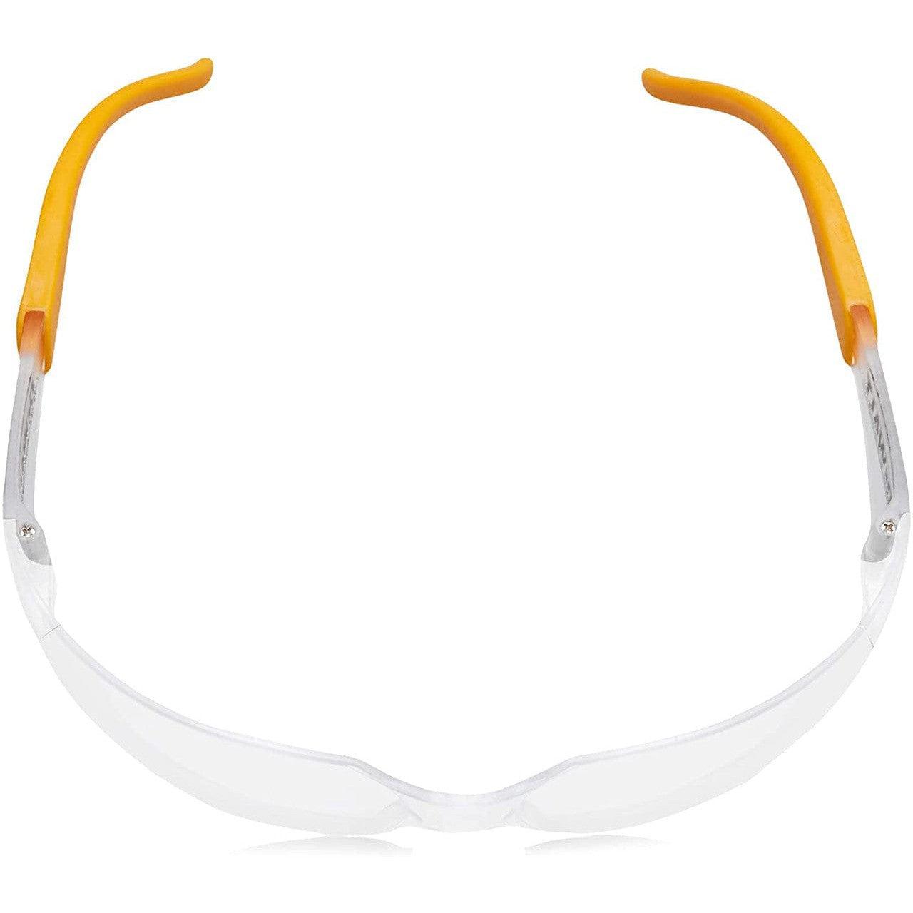 DEWALT Protector Safety Glasses with Clear Anti-Fog Lens DPG54-11D Top View