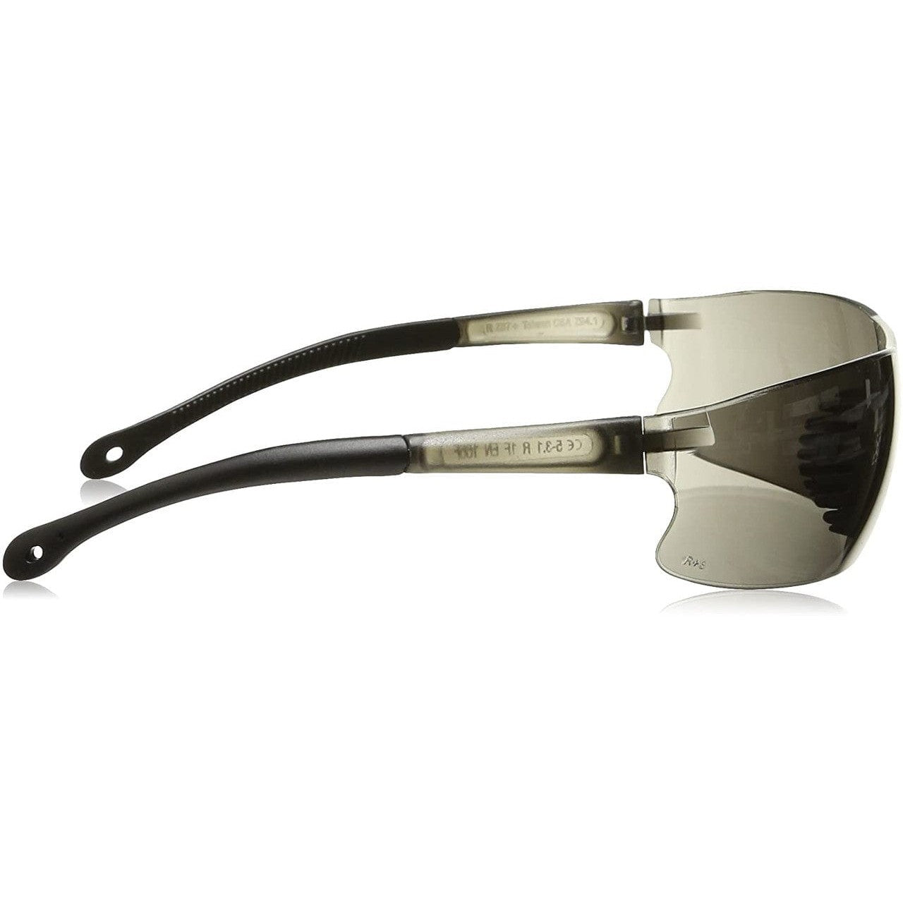 Radians Rad-Sequel Safety Glasses with Smoke Anti-Fog Lens RS1-21 Side