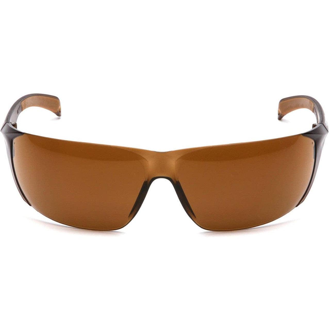 Carhartt Billings Safety Glasses with Sandstone Bronze Lens CH118S Front