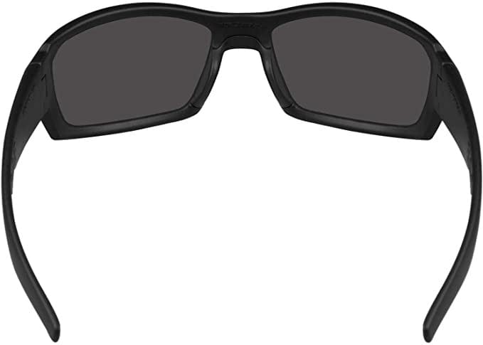 Wiley X Rebel Black Ops Safety Sunglasses Matte Black Frame Smoke Lens ACREB01 Inside