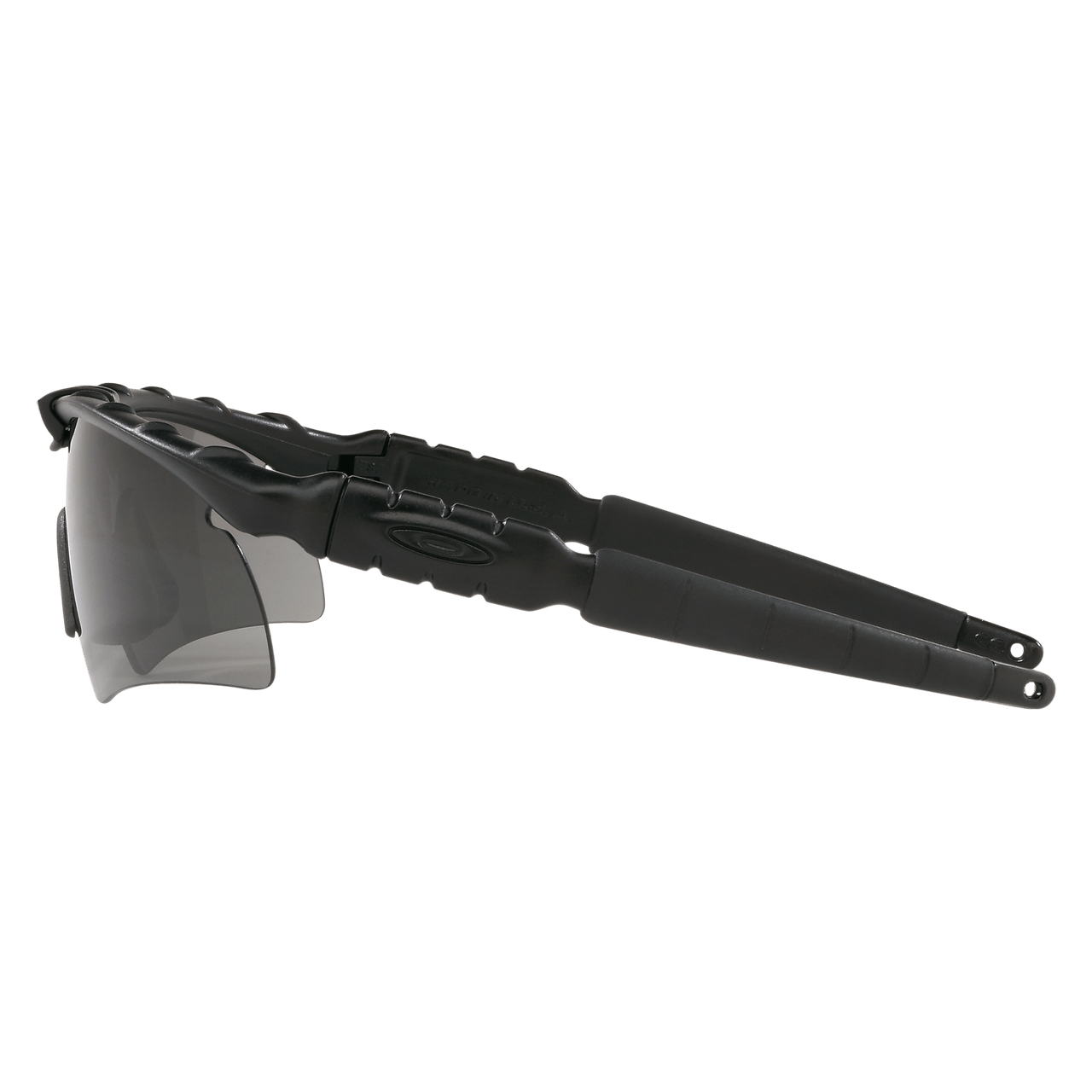 Oakley SI Ballistic M Frame 2.0 Hybrid with Black Frame and Grey Lens 11-142 Side View