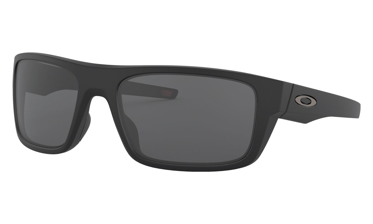 Oakley Drop Point Sunglasses with Matte Black Frame and Grey Lens OO9367-0160