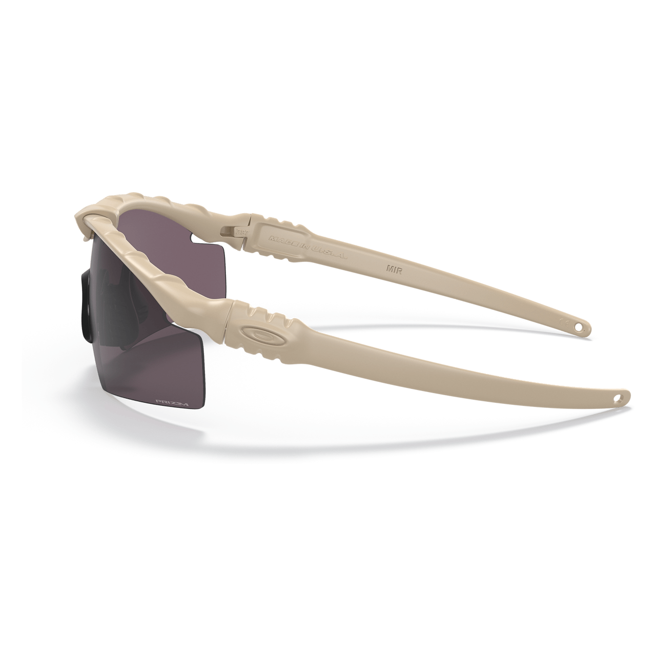 Oakley SI Ballistic M Frame 3.0 with Bone Frame and Prizm Grey Lens OO9146-3432 Side View