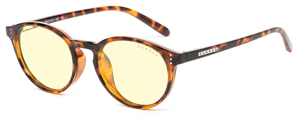 Gunnar Attache Computer Reading Glasses with Tortoise Frame and Amber Lens