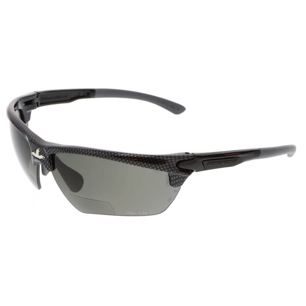 MCR Safety Dominator DM3 Bifocal Safety Glasses with Polarized Gray Anti-Fog Lens