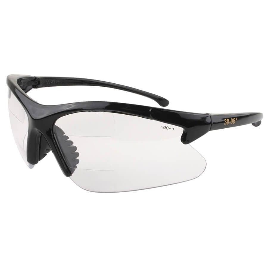 safety goggles readers KleenGuard 30-06 Dual Readers Safety Glasses With Clear Lens +2.50