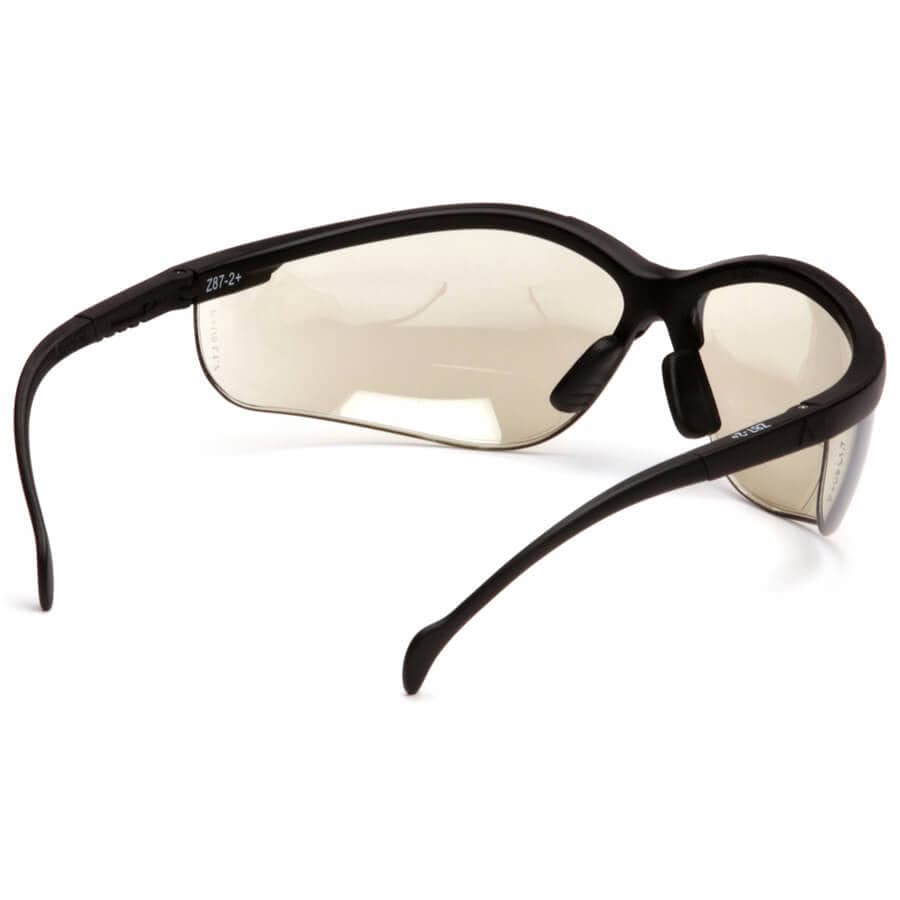 Pyramex V2 Reader Bifocal Safety Glasses with Indoor/Outdoor Lens - Back