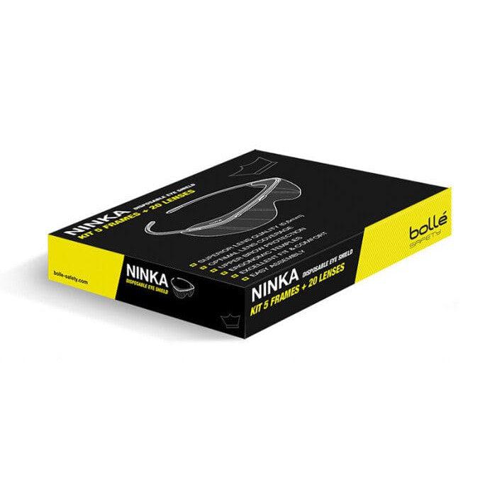 Bolle Ninka Medical Eye Shield Mini Kit 5 Frames with 20 Anti-Fog Lenses - Box