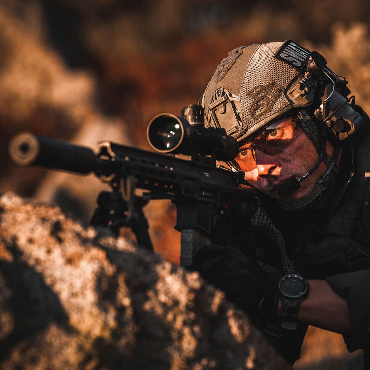 Bolle Silex Plus BSSI Safety Glasses with CSP Platinum Anti-Fog Lens - In Action