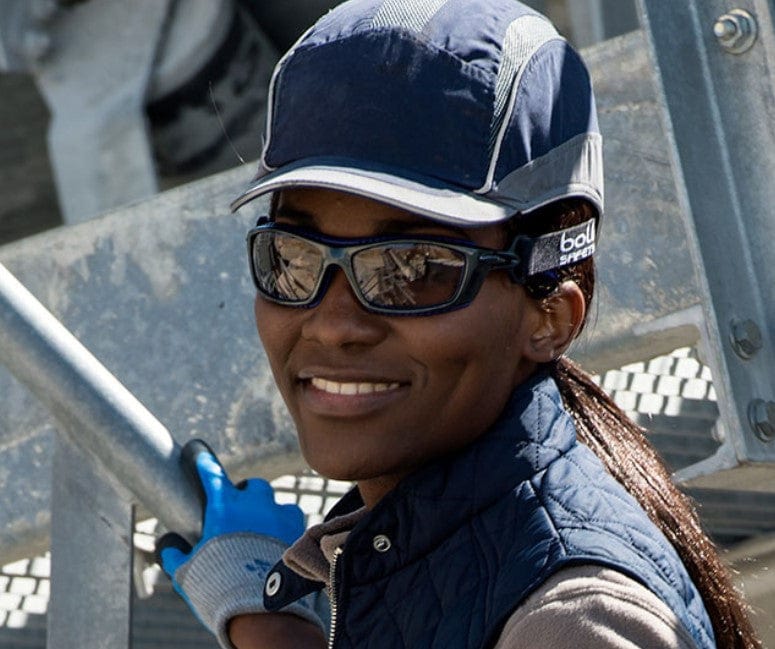 Bolle Baxter Safety Glasses with Smoke Anti-Fog Lens Model 2