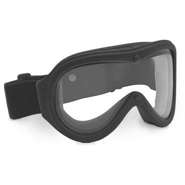 Bolle Chronosoft 40102 Safety Goggle with Black Kraton Frame and Clear Double Anti-Scratch and Anti-Fog Lens