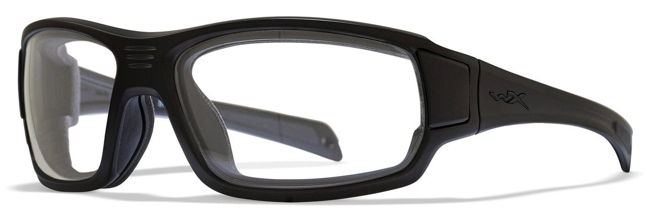 Wiley X Breach Safety Glasses with Matte Black Frame and Clear Lens