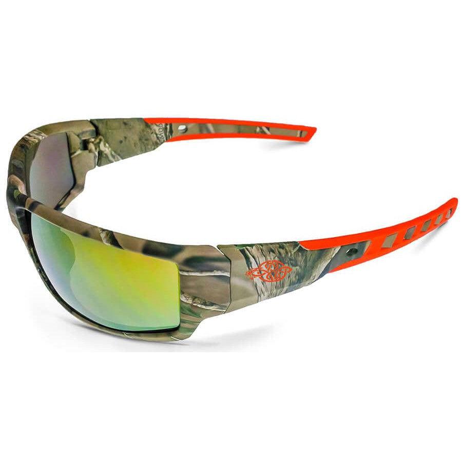 c.f.goggle Crossfire 411432 Cumulus Safety Glasses - Camo Frame