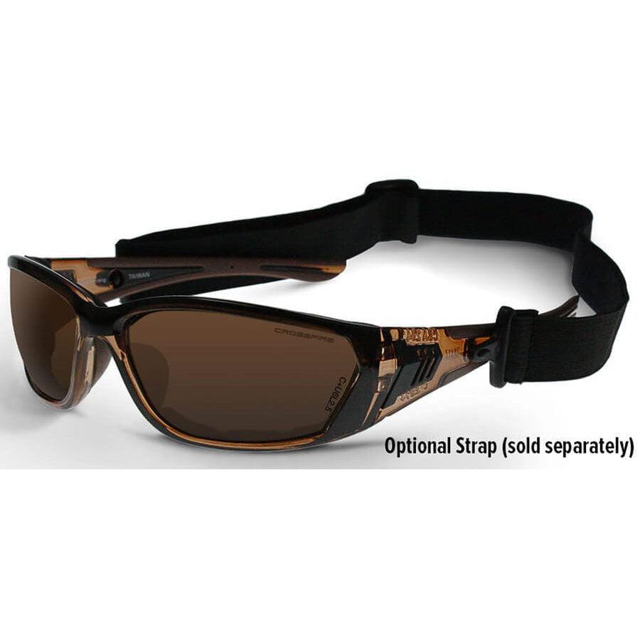 Crossfire 710 Foam Lined Safety Glasses with Optional Strap ES35 (Sold Separately)