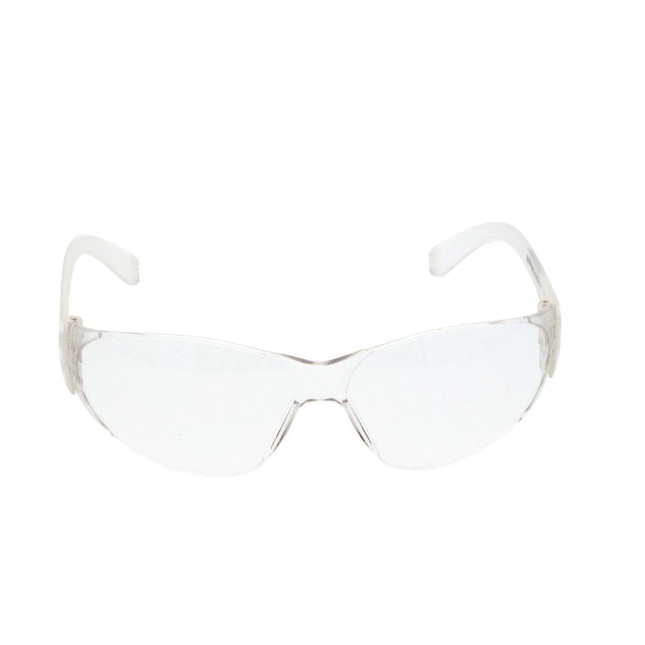 Crews Checklite Safety Glasses with Clear Lens CL110 Front View