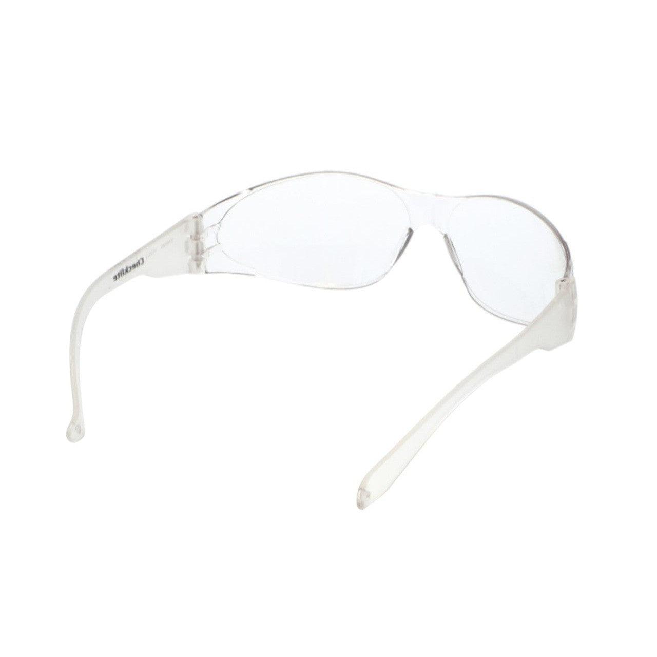Crews Checklite Safety Glasses with Clear Lens CL110 Inside View