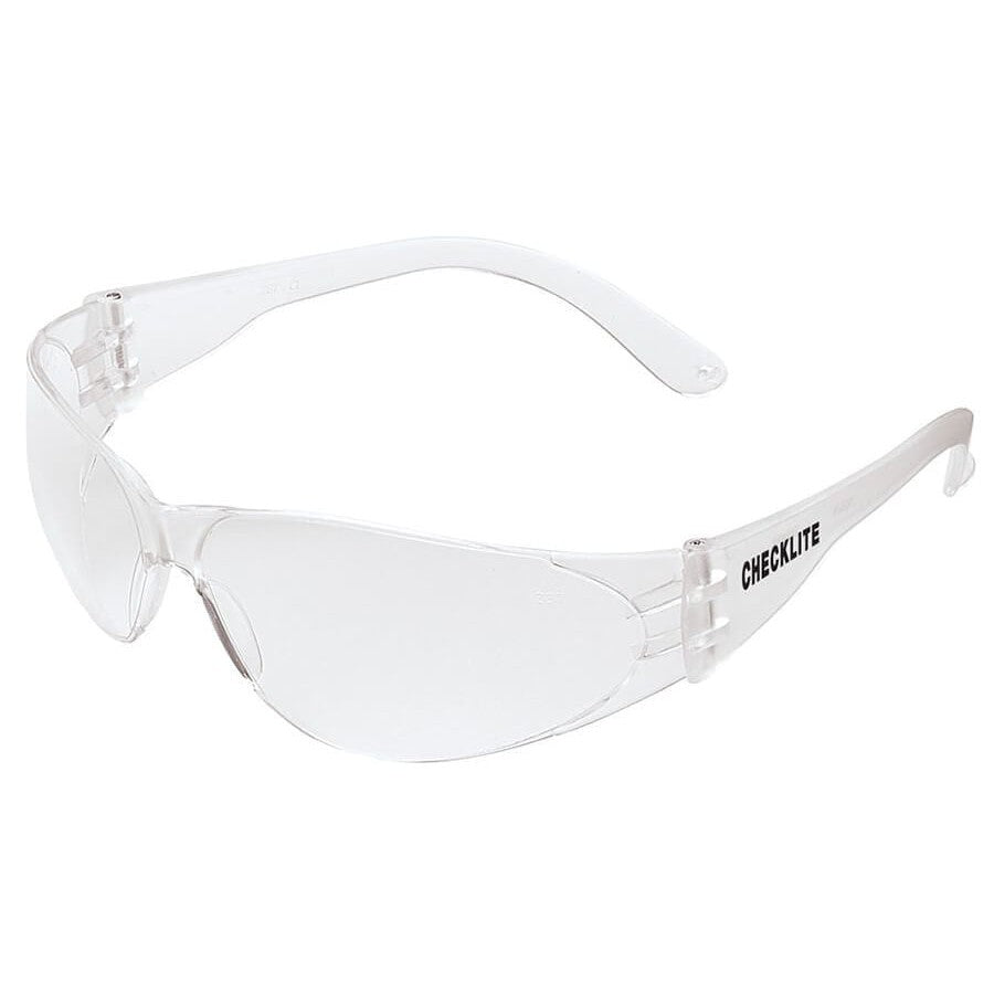 Crews Checklite Safety Glasses with Clear Anti-Fog Lens CL110AF