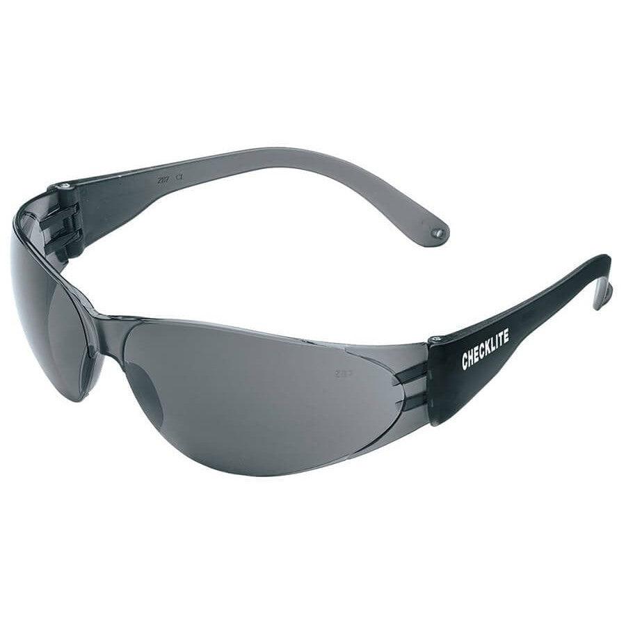 Crews Checklite Safety Glasses with Gray Lens