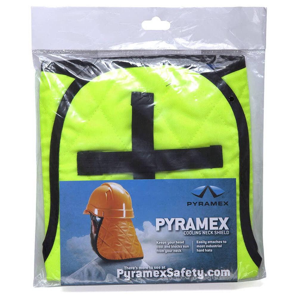 Pyramex CNS130 Cooling Hard Hat Pad & Neck Shade Hi-Vis Lime - Packing