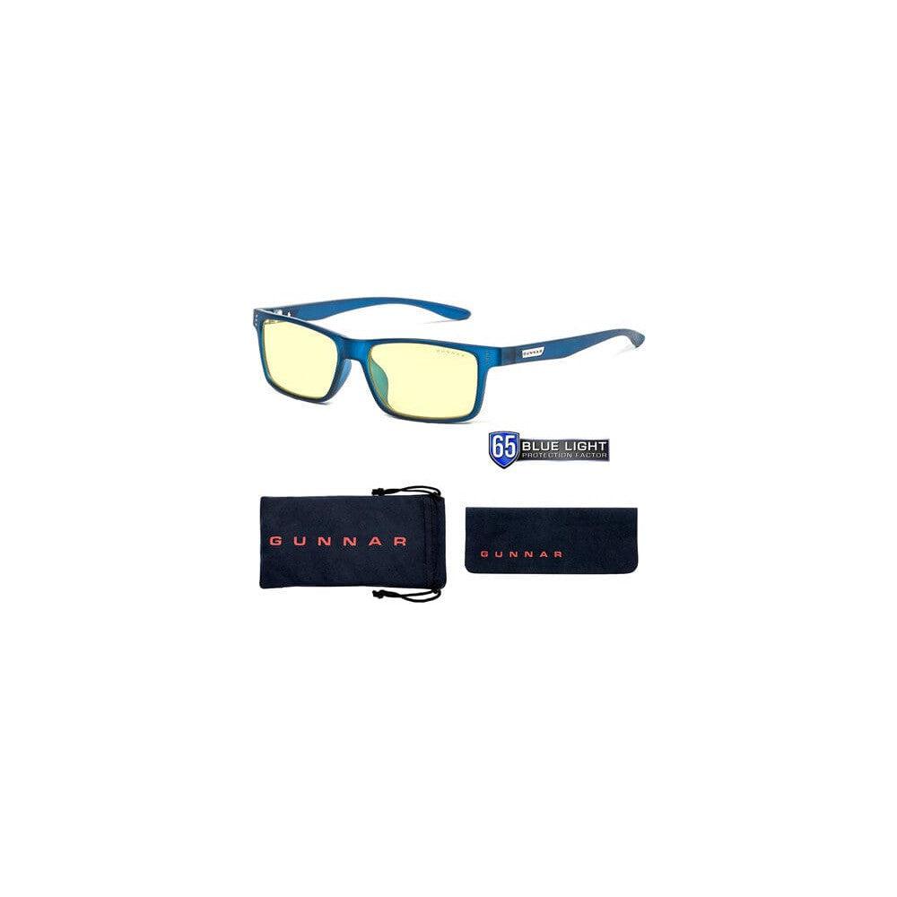 Gunnar Cruz Computer Glasses with Navy Frame and Amber Lens - Accessories