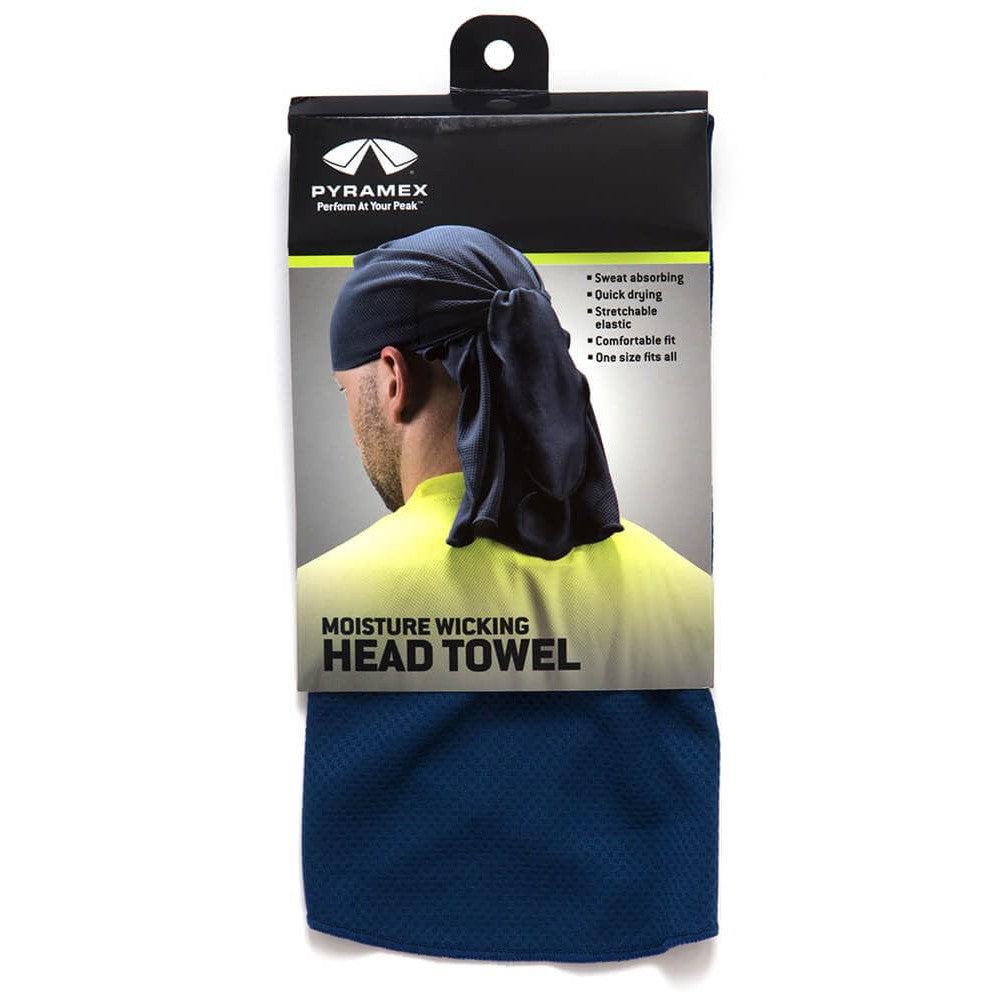 Pyramex CSKT2 Skull Cap with Ties - Blue/Packaging