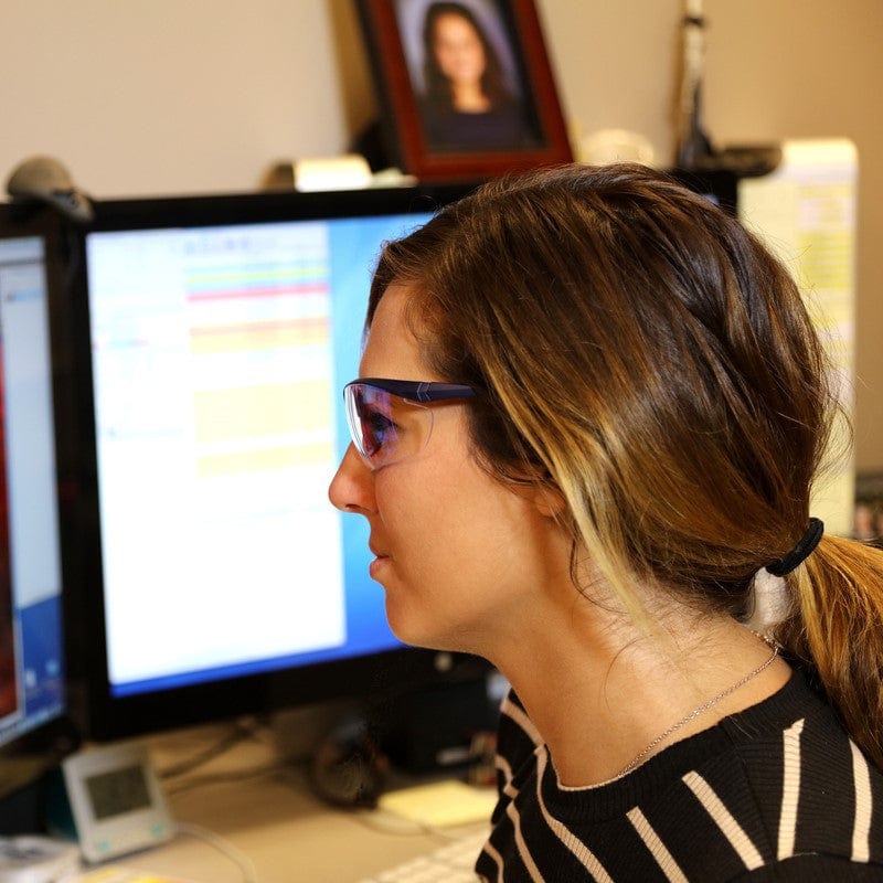 Crews VL2 Safety Glasses MaxBlue Lens VL210MB