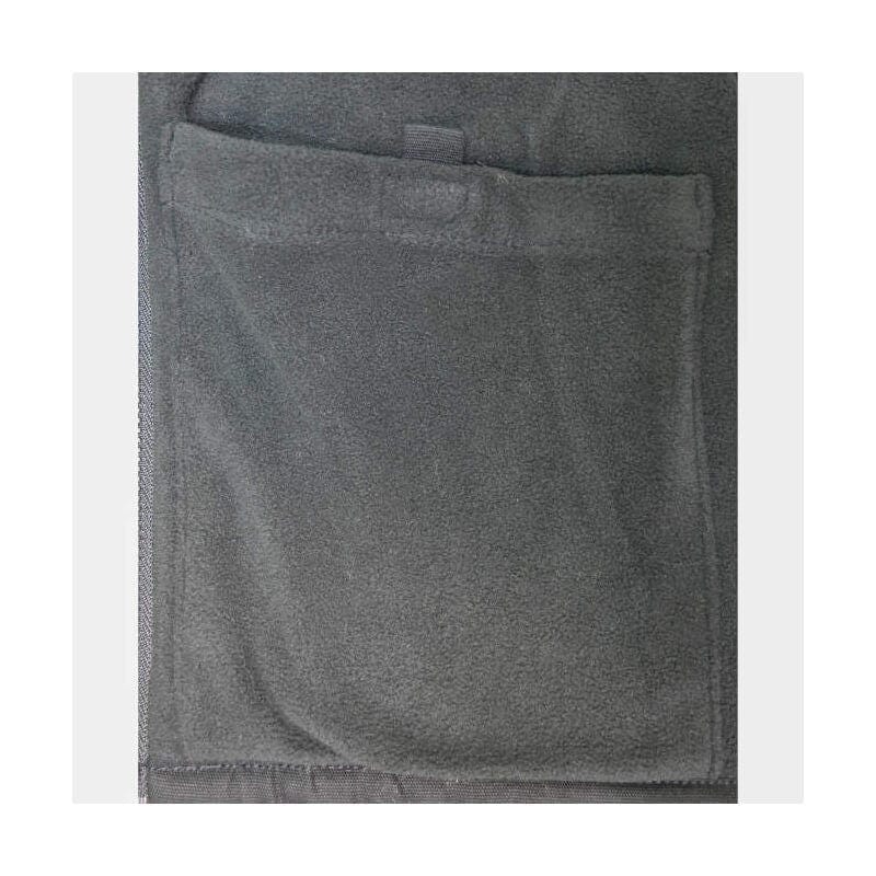 DEWALT DCHJ076ATB Unisex Heated Heavy Duty Work Coat Without Battery - Pocket Closeup 3 - Shown in Black