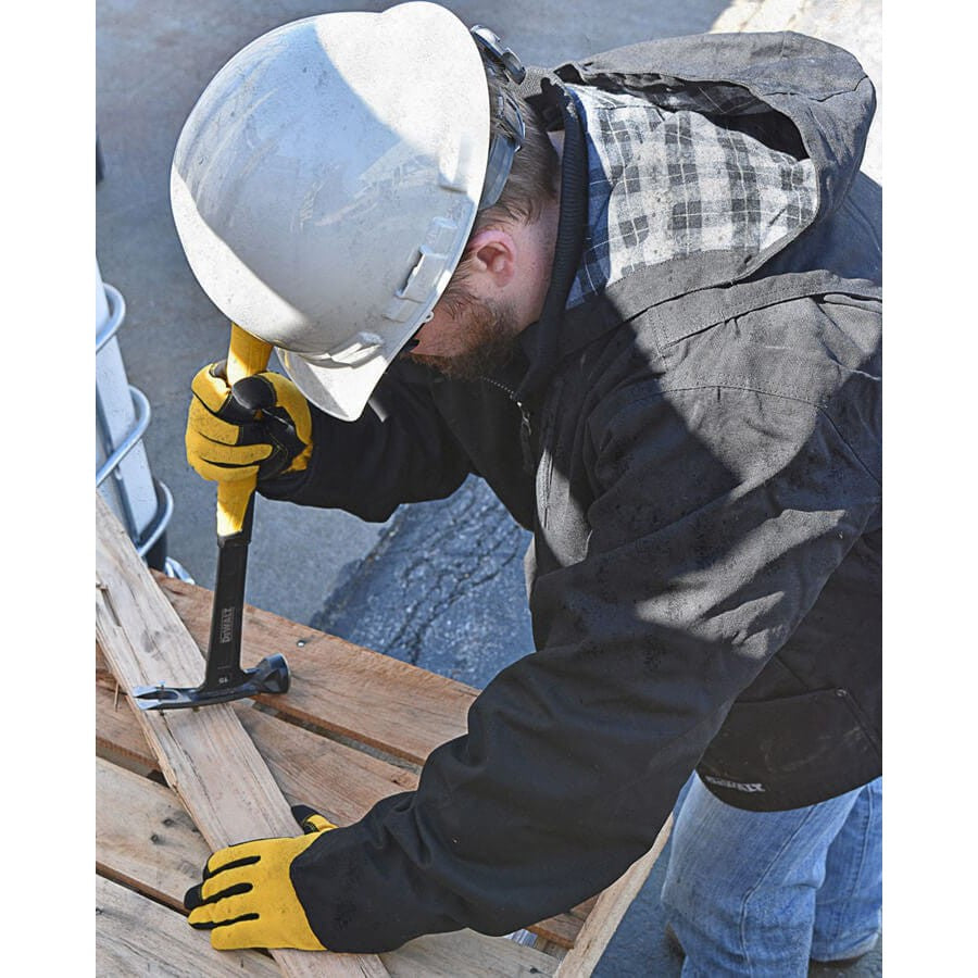 DeWalt DCHJ076ABD1 Unisex Heated Heavy Duty Work Coat With Battery & Charger Worn in the Field