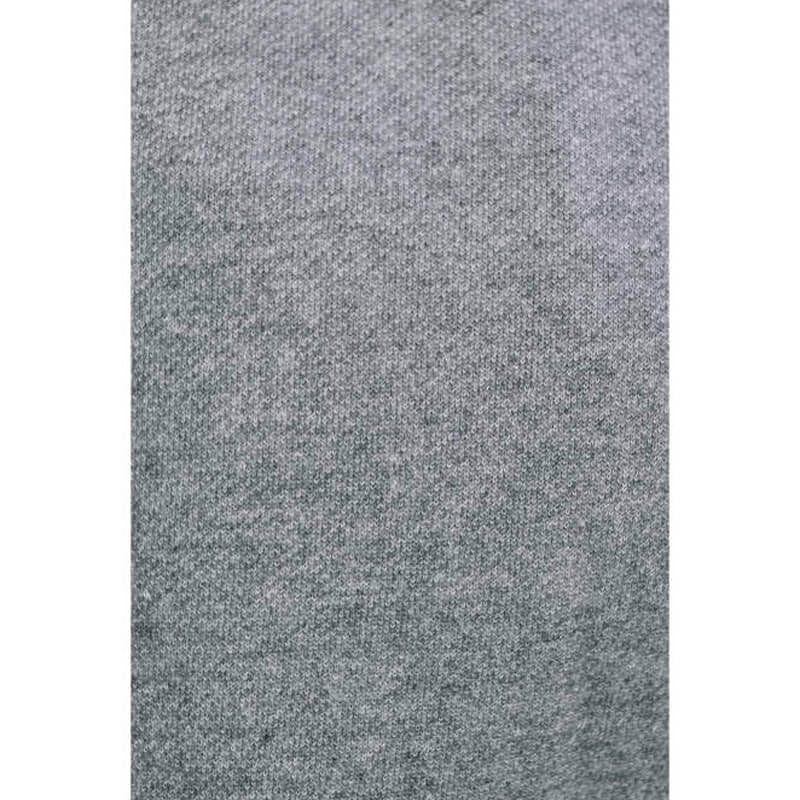 DEWALT DCHJ080B Unisex Heated French Terry Cotton Hoodie Heather Gray Without Battery - Material Closeup 2