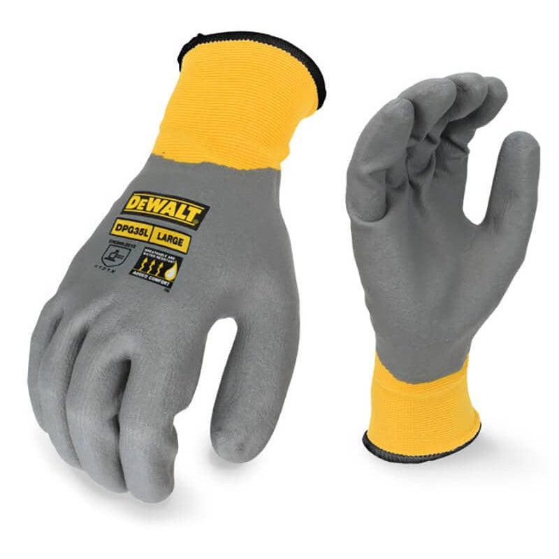 DeWalt DPG35 Full Dip Water-Resistant Breathable Work Glove