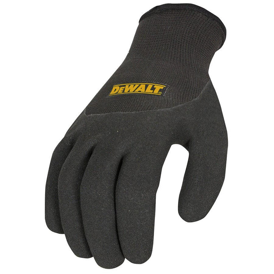 DeWalt DPG737 Thermal Work Glove with 3/4 Dipped Micro Foam Palm - Top