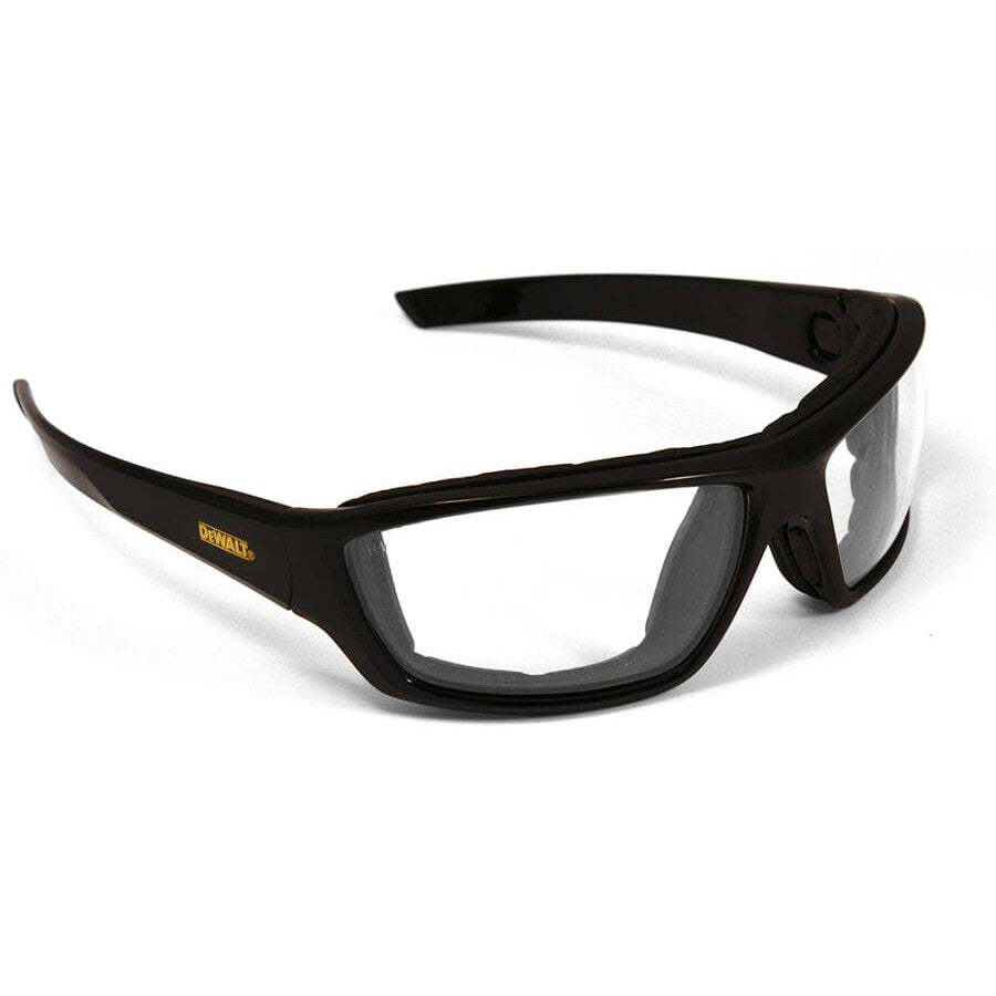 DeWalt Converter Safety Glasses/Goggles with Black Frame and Clear Anti-Fog Lens DPG83-11