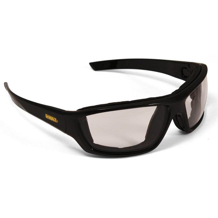 DeWalt Converter Safety Glasses/Goggles with Black Frame and Indoor-Outdoor Anti-Fog Lens DPG83-91