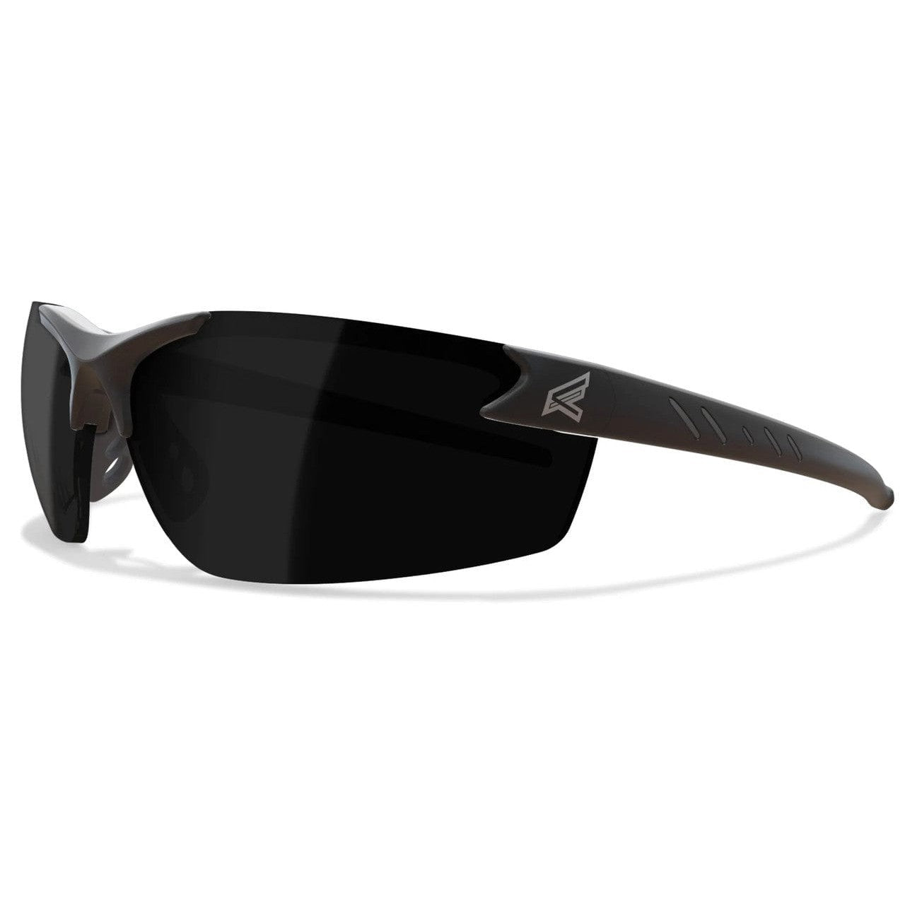 Edge Zorge G2 Safety Glasses with Black Frame and Smoke Vapor Shield Lens DZ116VS-G2