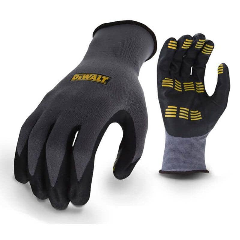 ROTTEN GRIFFTY 腕章 DeWalt DPG76 Tread Grip Work Gloves - Safety Glasses USA