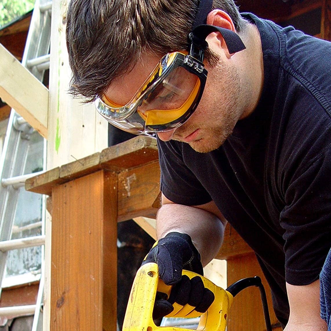 DEWALT Concealer Safety Goggles with Smoke Anti-Fog Lens DPG82-21 In The Field