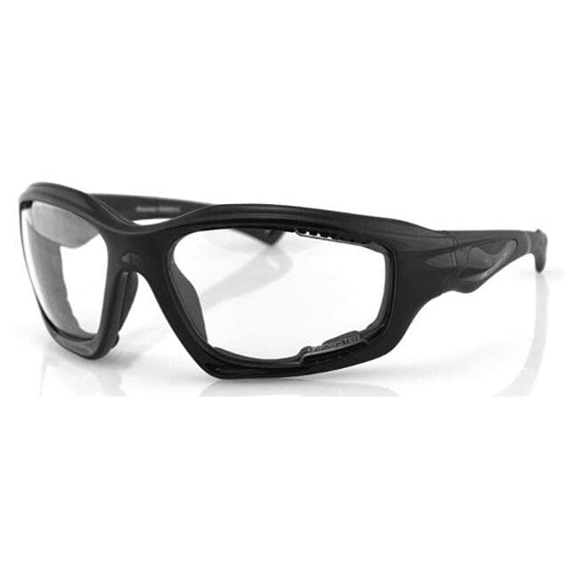 Bobster Desperado Glasses with Black Frame and Clear Lenses