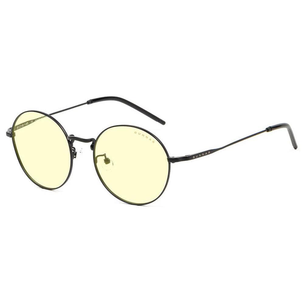 Gunnar Ellipse Computer Glasses with Onyx Frame and Amber Lens