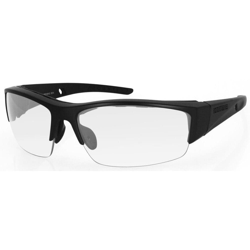 Bobster Ryval 2 Safety Glasses with Matte Black Frame and Clear Anti-Fog Lenses