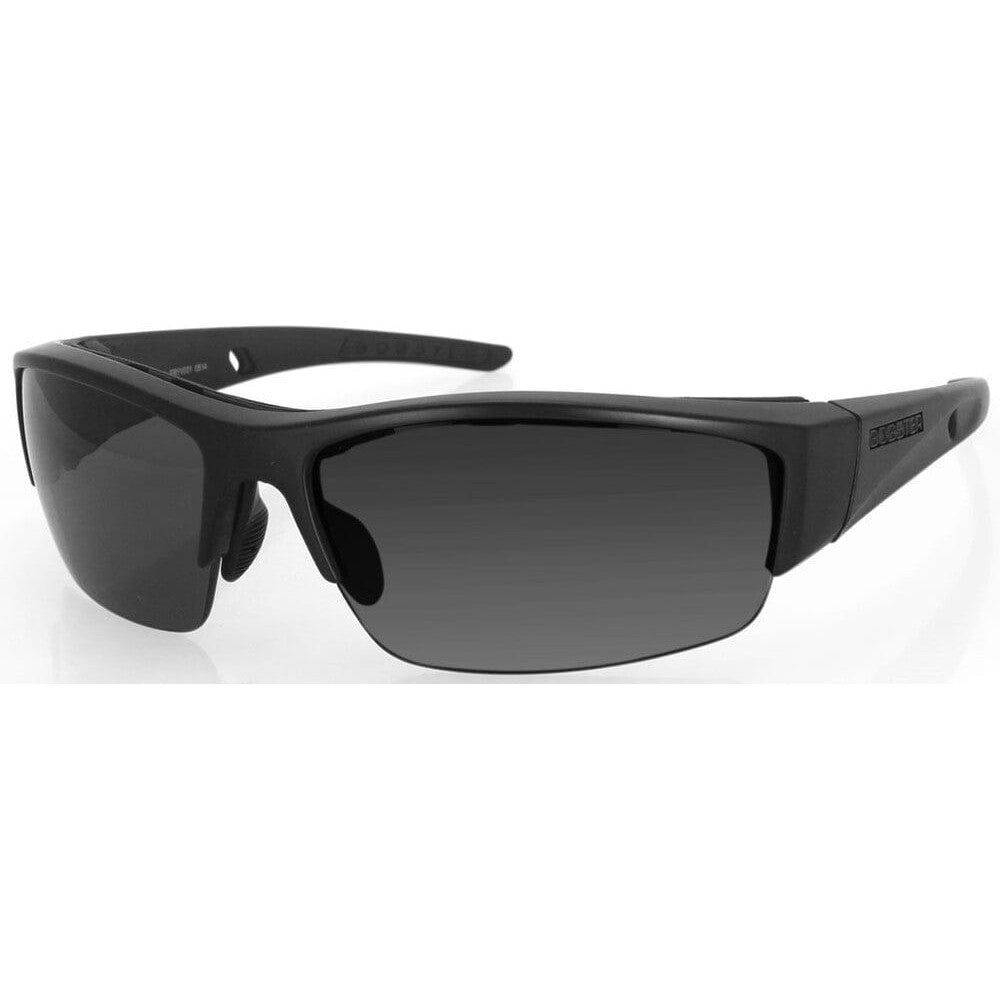 Bobster Ryval 2 Safety Sunglasses with Matte Black Frame and Smoke Anti-Fog Lenses