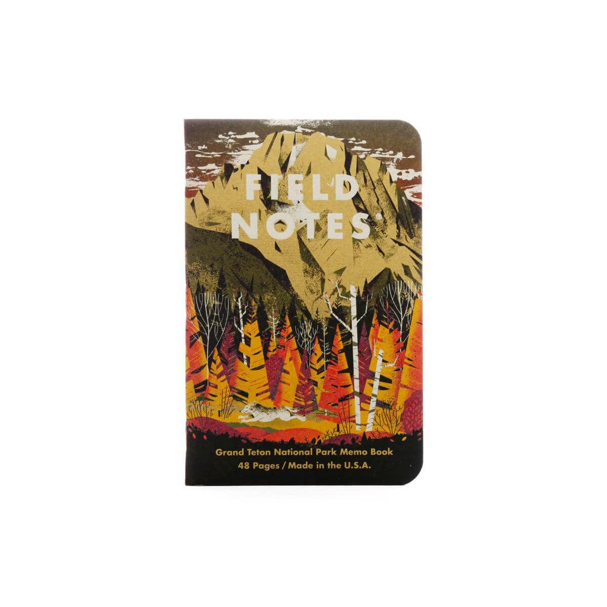 Field Notes National Parks 3-Pack - Grand Teton