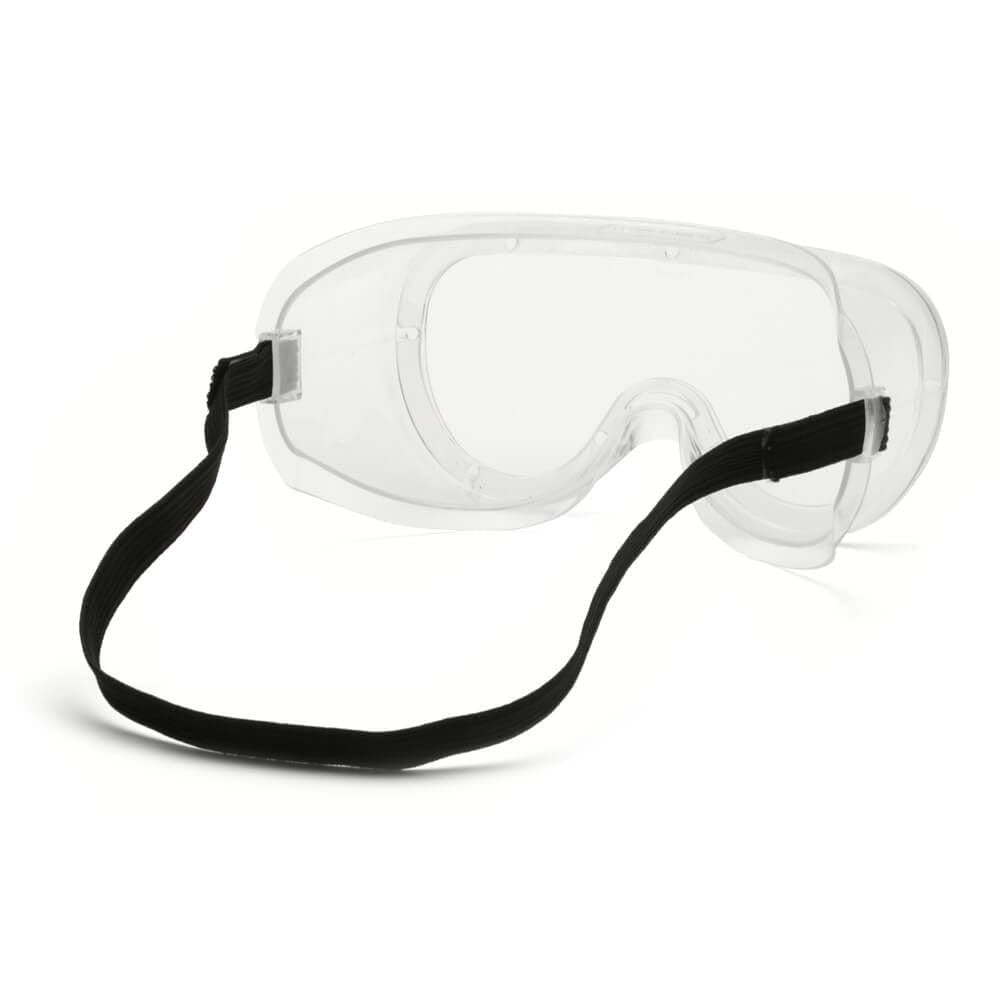 Pyramex G200T Non-Vented Goggles with Clear H2X Anti-Fog Lens - Back